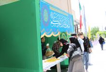گزارش تصویری دومین روز برگزاری موکب به مناسبت هفته کرامت  